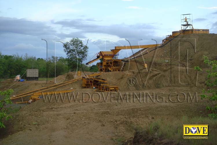 DOVE Gold mining equipment for Indonesia DOVE Gold mining equipment for Indonesia