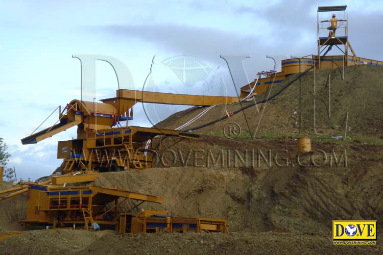 DOVE Gold mining equipment for Indonesia DOVE Gold mining equipment for Indonesia