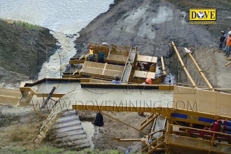 DOVE Gold mining equipment for Indonesia DOVE Gold mining equipment for Indonesia