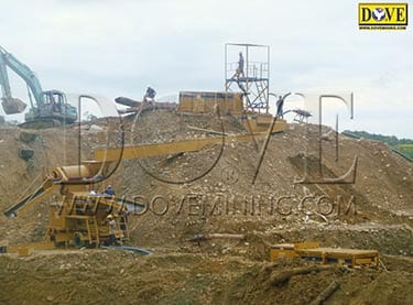 DOVE processing plant for alluvial gold DOVE processing plant for alluvial (placer) gold mining project in Indonesia