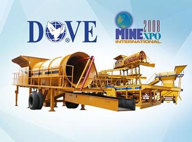 DOVE mining equipment poster DOVE mining equipment poster for Minexpo In Las Vegas