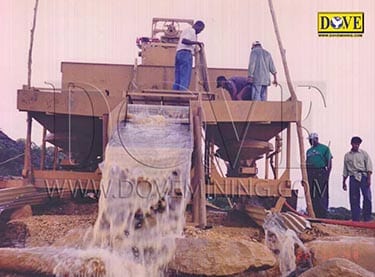 DOVE processing plant for sapphire mining project in Madagascar