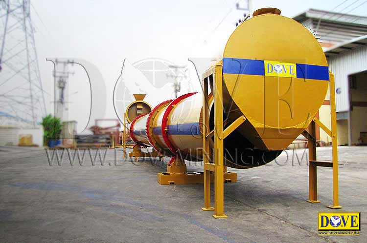 DOVE dual flow rotary dryer DOVE dual flow rotary dryer