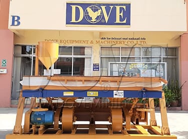 DOVE dry concentrating system, dry table