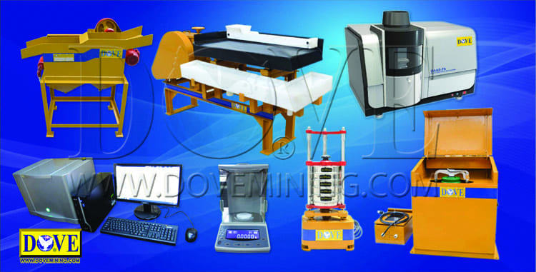 DOVE Mineral assay laboratory equipment DOVE Mineral assay laboratory equipment