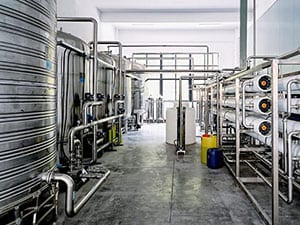 Deionized water production DOVE China Factory