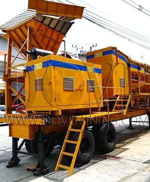 SPEEDMINER Portable hard rock plant