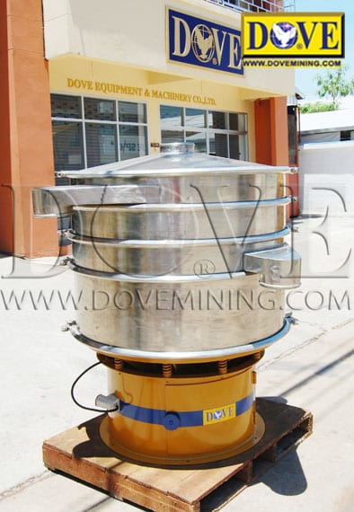 DOVE Sieve Separator at the Factory