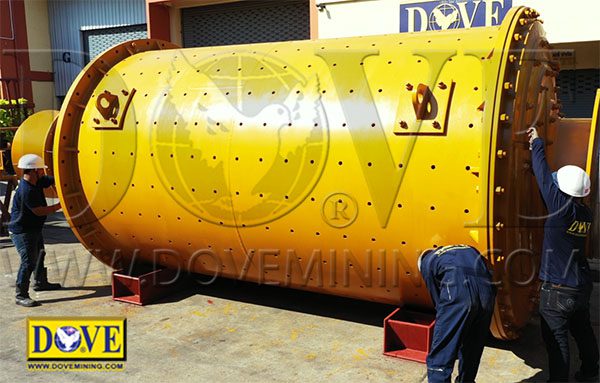 DOVE Ball Mill at the factory
