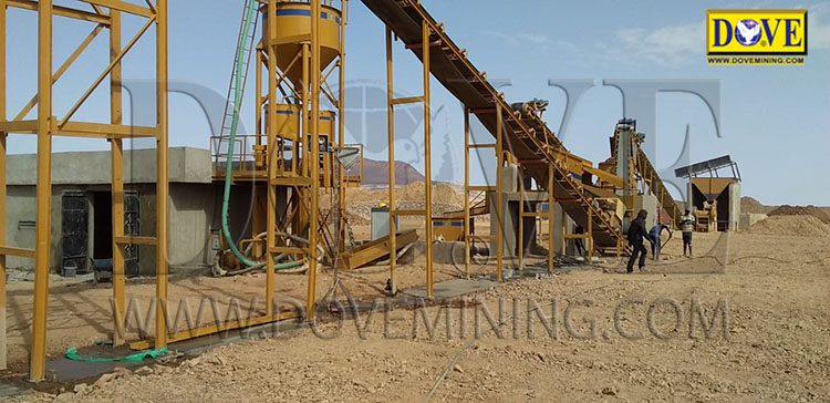 DOVE hard rock gold mining equipment Niger 