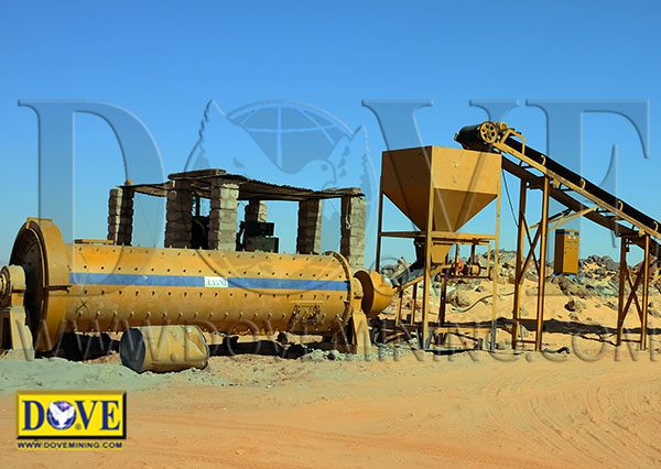 DOVE Ball mill and Vibrating Feeder
