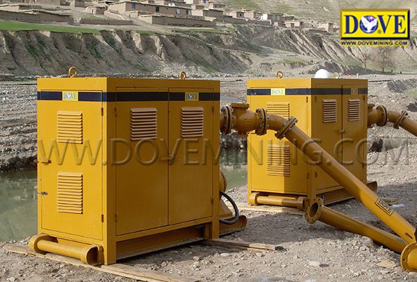 DOVE Centrifugal Pumps at mining site