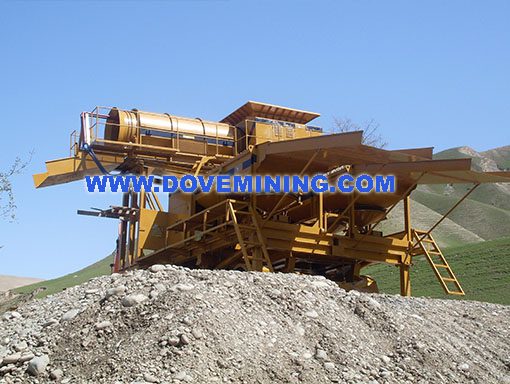 SUPERMINER mobile plant in the mine