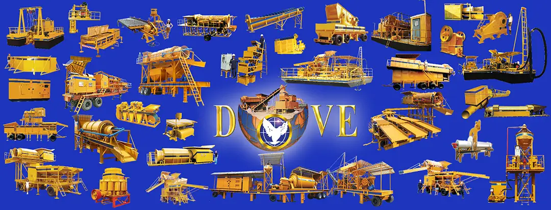 DOVE mining equipment and machinery