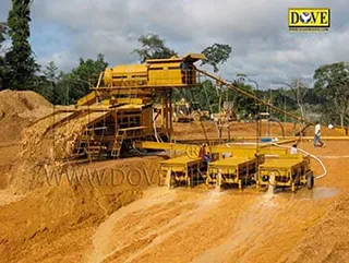 Gold and diamond mining project in Liberia 2008