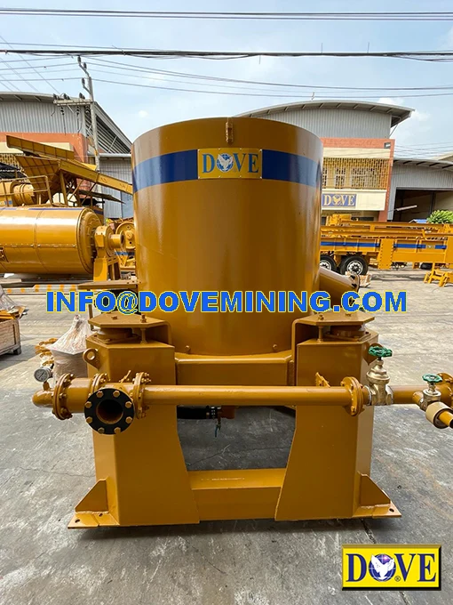 DOVE Centrifugal Concentrator for Hard rock Gold plant