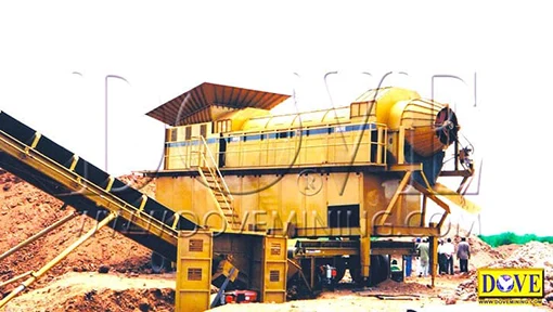 DESERTMINER dry processing plant in the mine
