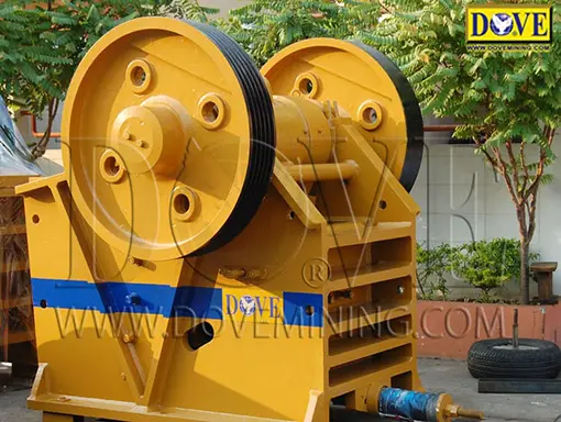 Jaw Crusher at DOVE factory