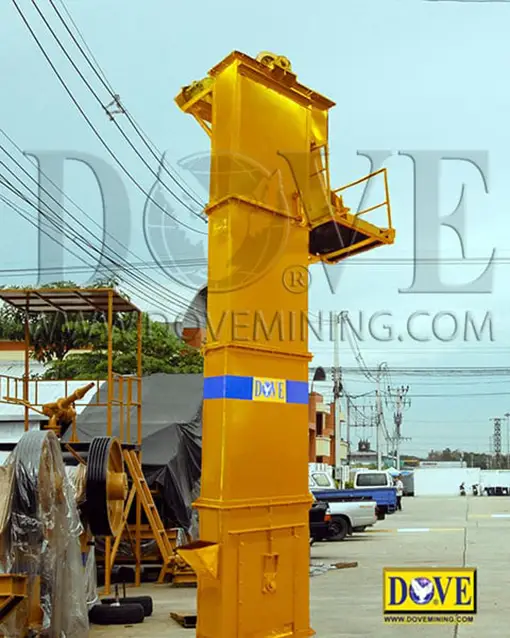 DOVE Bucket Elevator at the factory