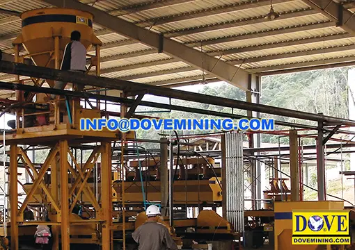 Flotation Process in the gold mine