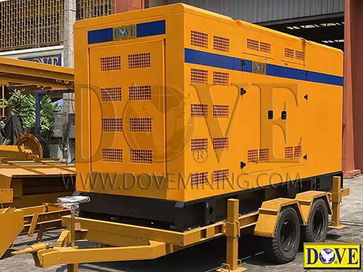 Mobile Genset at the factory