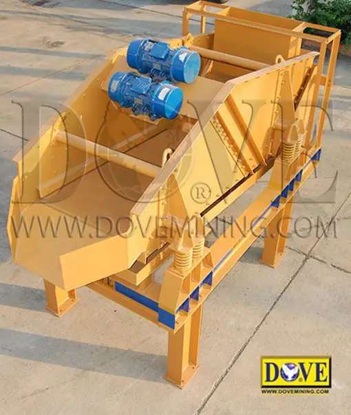 Dewatering Screen photo from top