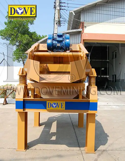 Dewatering screen in the factory