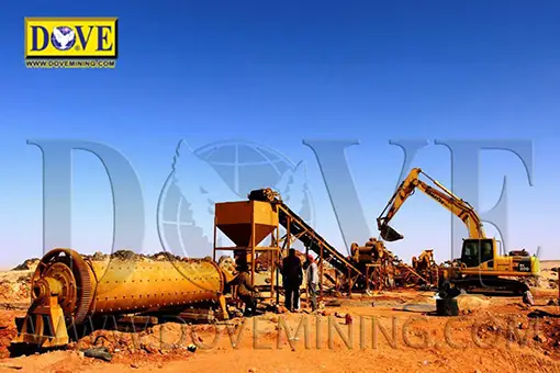 Hard Rock Mining operation