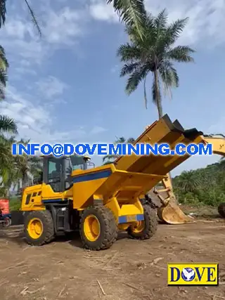 Side loader applications in the mine