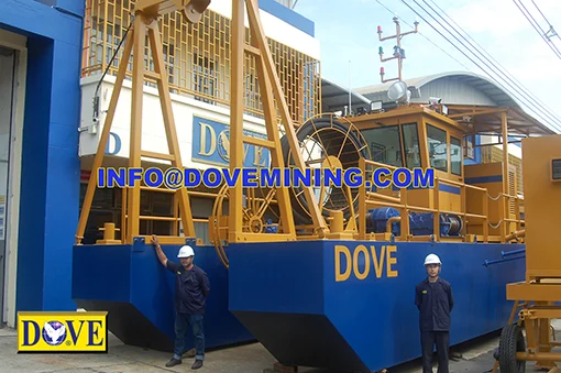 DOVE Dredge at the factory