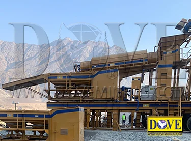 SUPERMINER Mobile Gold Plant in the mine in Pakistan