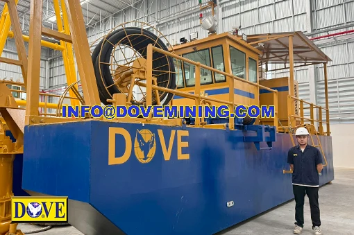 DOVE Dredge at the factory